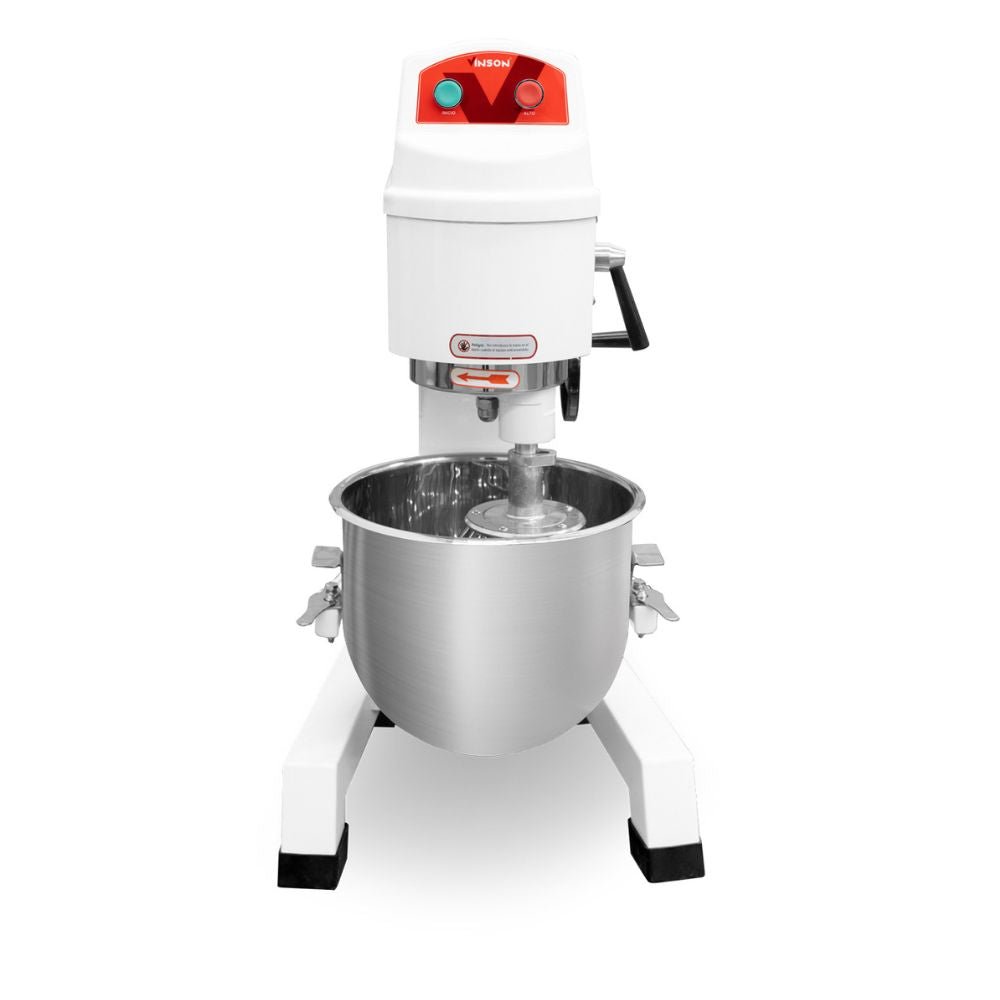BATIDORA VINSON BAVIN-20 | Batidora Planetaria | Capacidad de Tazón: 19.3 L | Panadería Cocina Industrial Restaurante Panadería Restaurante Cocina Industrial Negocio Pasteleria Reposteria Comedor 