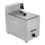 Freidora Migsa BN-71, freidora 1 tina 1 canastilla, en acero inoxidable.