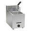 Freidora Migsa BN-71, freidora 1 tina 1 canastilla, en acero inoxidable.