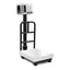 BÁSCULA PLATAFORMA RHINO BP-100 | Báscula de Plataforma Plegable | Capacidad Máxima 100 kg | Precisión 10 g | Acero Inoxidable | Carnicería Mercado Cocina Industrial