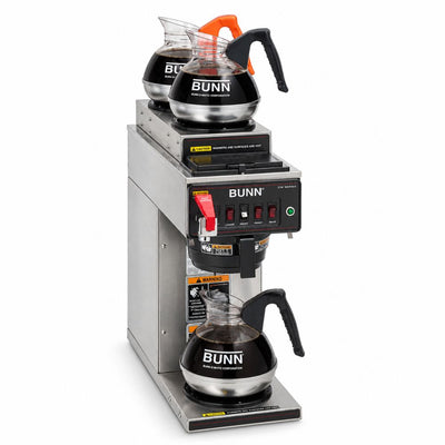 CAFETERA BUNN CWTF15, 1L/2U PF 12950.0213 | Cafetera Percoladora | para Jarras de Cafe (no incluídas) | Cafe Tipo Americano