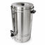 Cafetera International SE-90, 90 tazas, en acero inoxidable.