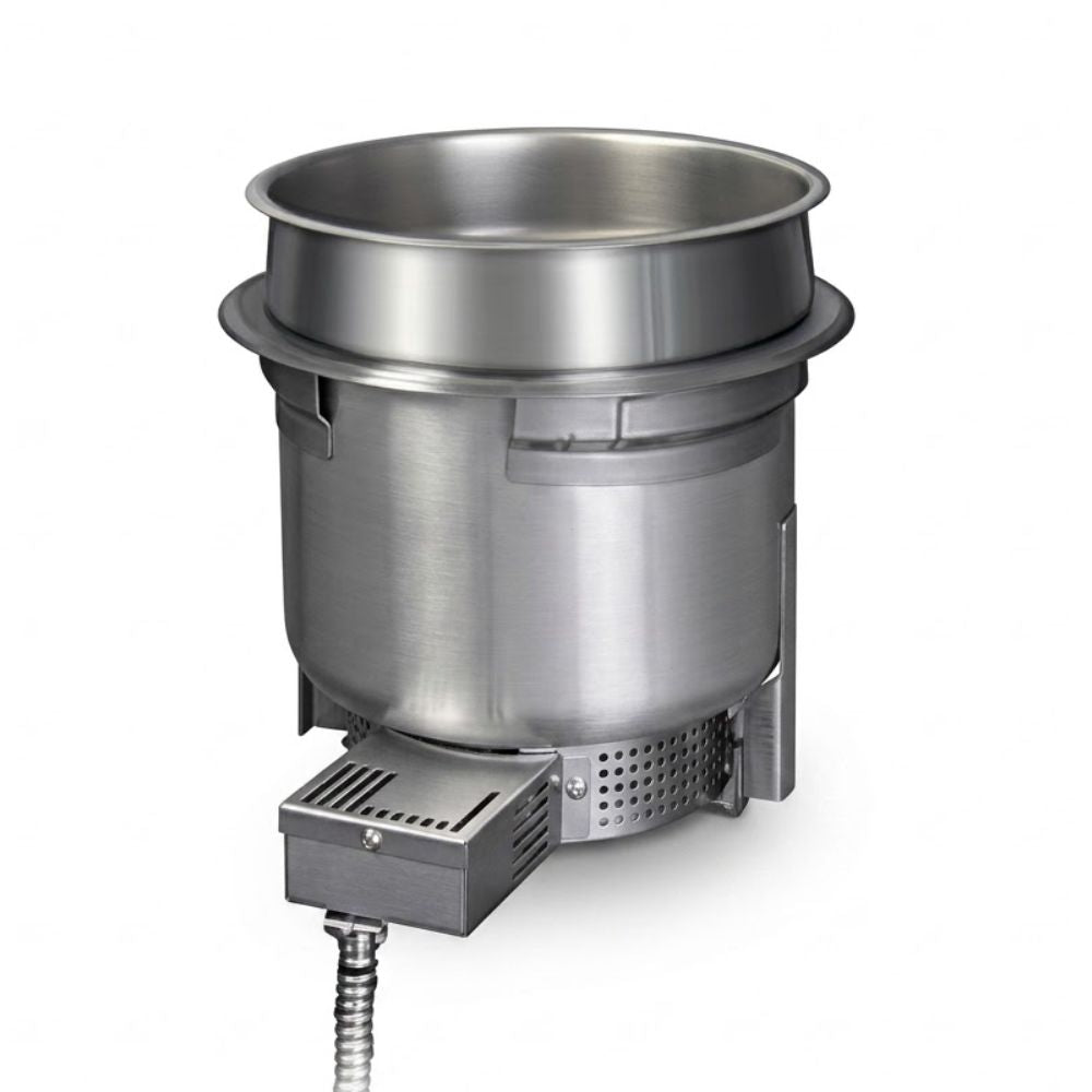 CALENTADOR DE ALIMENTOS HATCO HWB-7QTD | Warmer Redondo para Empotrar | 7 qt (6.62 L) | Restaurante Buffet Cafetería