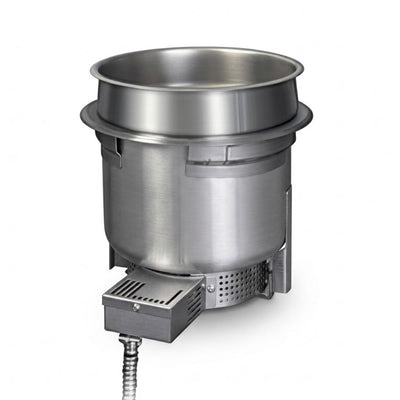 CALENTADOR DE ALIMENTOS HATCO HWB-7QTD | Warmer Redondo para Empotrar | 7 qt (6.62 L) | Restaurante Buffet Cafetería