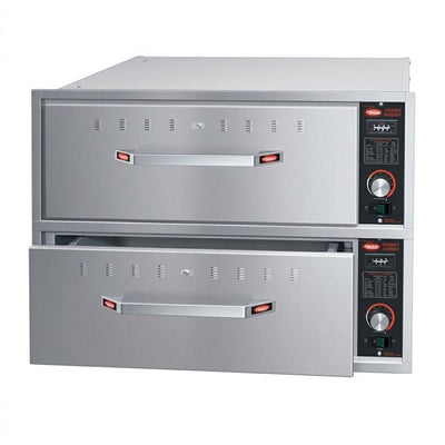 CALENTADOR DE CAJÓN HATCO HDM-2B | Drawer Warmer Empotrable 2 Cajones | 2 Insertos 1/1 | Acero Inoxidable | Restaurante Cafetería Hotel