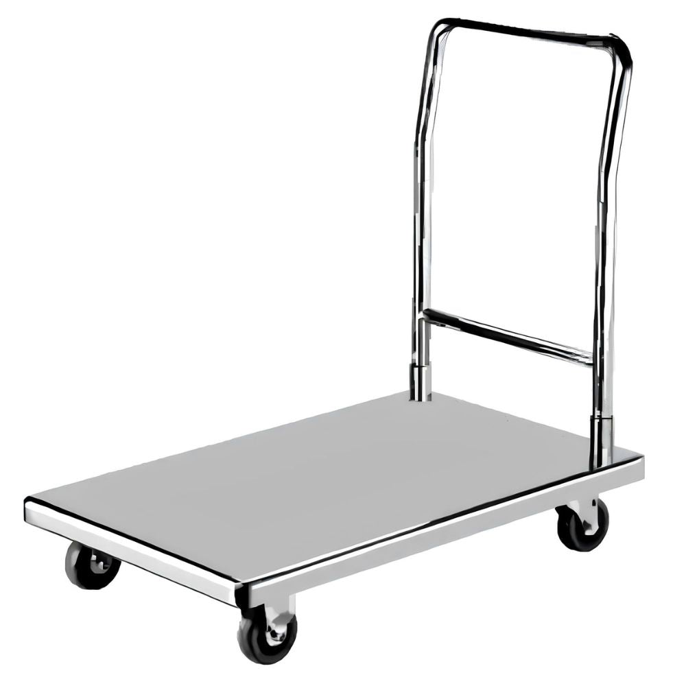 MIGSA FT-B | Carro Plataforma | Comedor Industrial Hotel | Con Ruedas | Acero Inoxidable | Cocina Industrial Profesional Cafetería Hotelería Pastelería Panificadora Supermercado