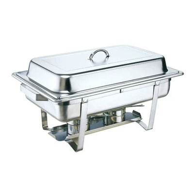 CHAFER MIGSA 431-1 | Chafer Rectangular | Acero Inoxidable | para Servir Comida Caliente Buffet Restaurante Banquete Evento Comida Caliente