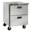 REFRIGERADOR CENTERLINE CLUC-27R-DW | Refrigerador Bajo Barra | 6.5 Pies Cúbicos | 2 Cajones | Acero Inoxidable | Cocina Industrial Restaurante Bar