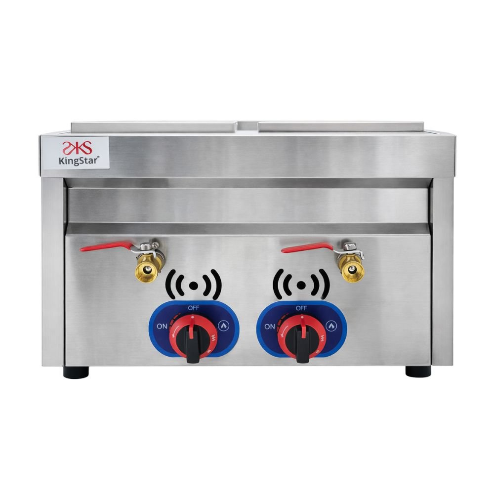 COCEDOR KINGSTAR CPSKG | Cocina de Pasta Sobremesa | Gas | Restaurante Comida Rápida Cocedor Restaurante Industrial Banquetes Calentar Preparación Alimentos Cocer Hervir Bascular Enfriar Hostelería
