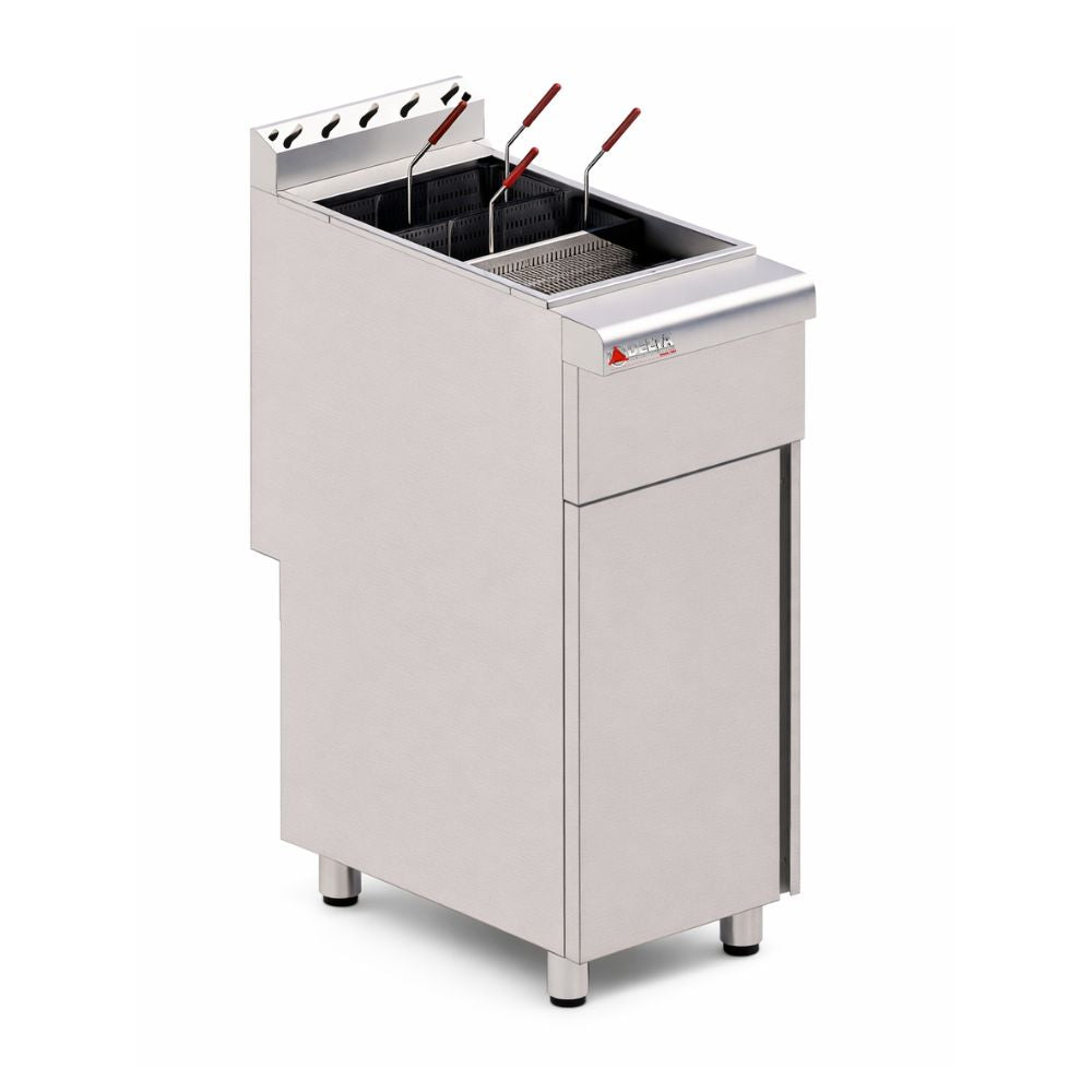 COCEDOR DELTA CP-GPA-40 | Cocedor de Pastas | 1 Tina | 14 Litros | Rango de 15°C a 120°C |  Restaurante Comida Italiana Platillos Guisados Comida Asiatica Oriental Italiana Buffet Catering Comedor Cocina Industrial Universitario