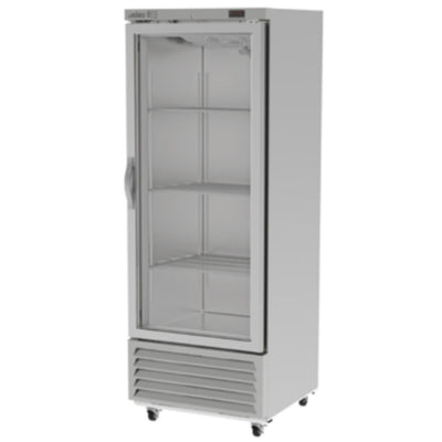 CONGELADOR ARF-17-G HC | Congelador Vertical | 1 Puerta Cristal | 17 Pies Cúbicos | 3 Parrillas | Acero Inoxidable | Restaurante Carnicería Mini Super | Congelador Vertical Puerta Cristal Luz Led Parrillas Alambrón Iluminación Led Restaurante Comida Rápida Mini Super