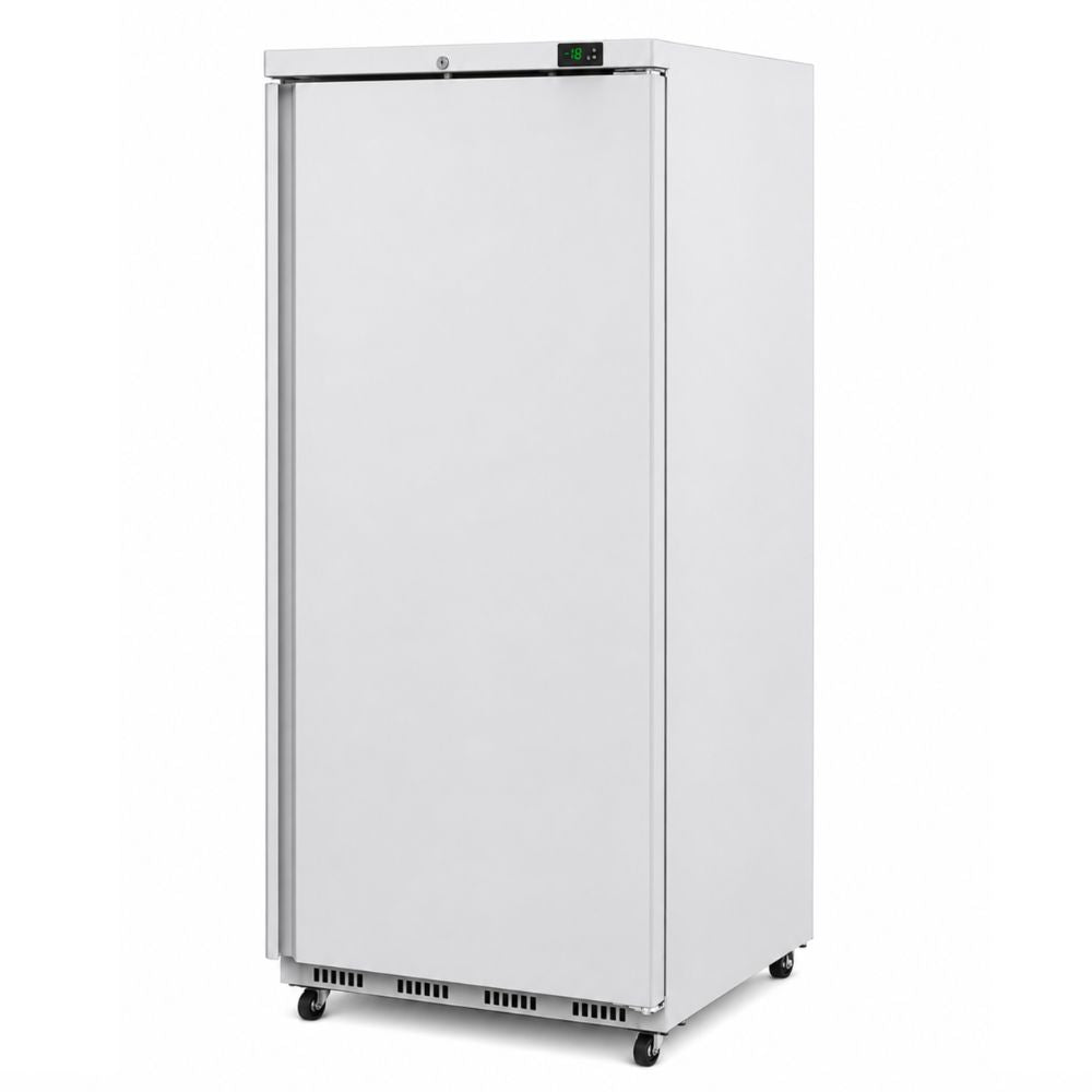 CONGELADOR ASBER AWRF-23-HC | Congelador Vertical | 23 Pies Cúbicos | 1 Puerta Solida | Acero Inoxidable | 4 Parrillas | Eléctrico |  Restaurante Supermercado Carnicería | Peleterías Super Mercados Tiendas de Autoservicio Congelador Vertical Puerta Solida Restaurante Gourmet Exhibición Evaporación Deshielo Comida Control Electrónico Acero Inoxidable Super Mercado Abarrotes Vinil Negro Llantas Deslazamiento Fácil Alimento Conservador Congelación Puerta Reversible