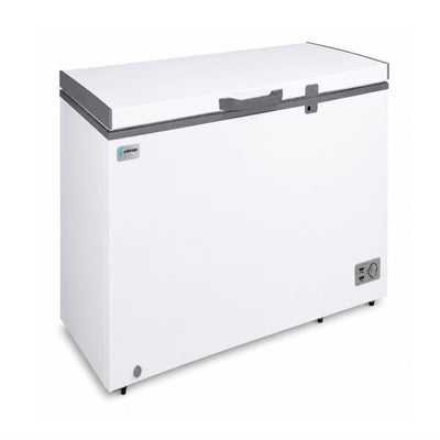 CONGELADOR ASBER EDENOX ECF-7 115V 60Hz | Congelador Horizontal para Alimentos Congelados | 7 Pies Cúbicos | Tapa Cofre | Lámina Acero | Carnicería Negocio Restaurante Paletería Pescadería Alimentos Comida Congelada Hotel Bistro