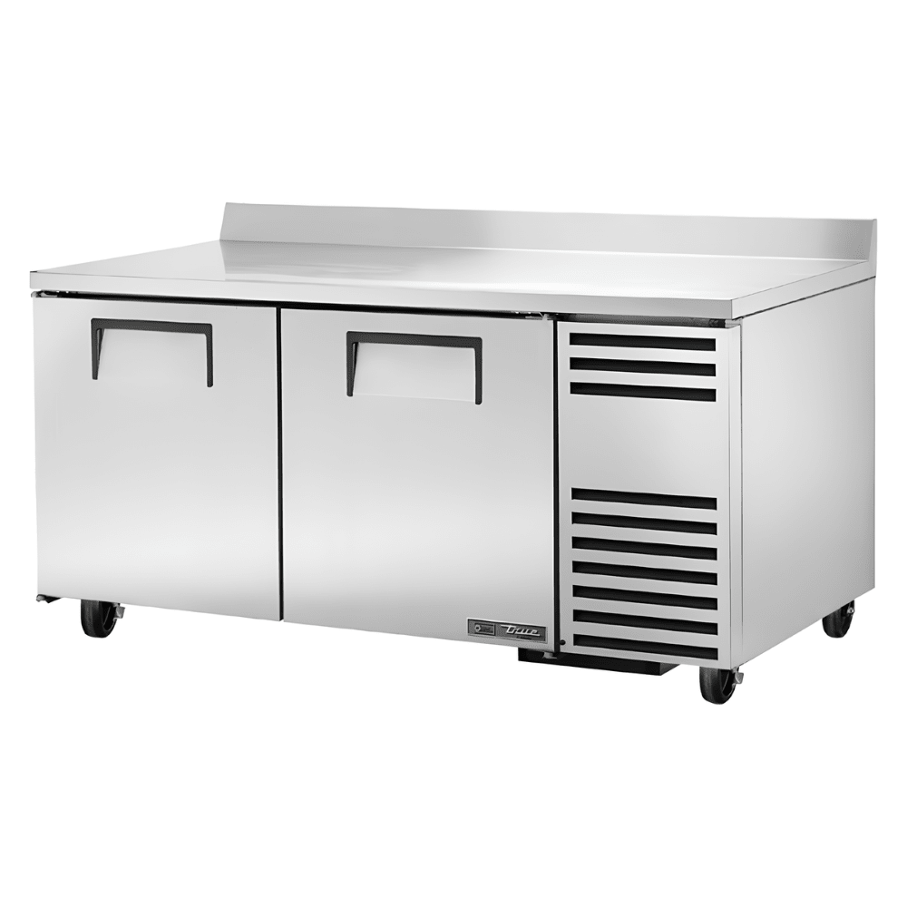 CONGELADOR BAJO MOSTRADOR TRUE TWT-67F-HC | Congelador | 2 Puertas Solidas | 4 Estantes | Restaurante Bar Cocina Industrial | Mesa de Trabajo Congeladora Congelador Bajo Mostrador Bajo Barra Conservador Acero Inoxidable Restaurante Cafetería Cocina Industrial Bar Cremería Hotel