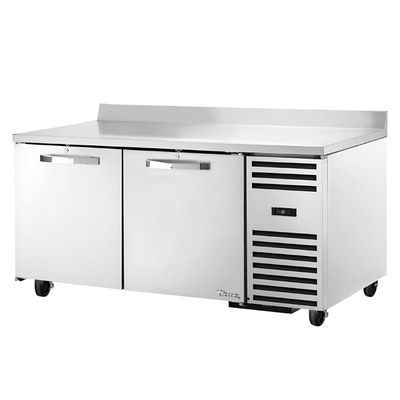 CONGELADOR BAJO MOSTRADOR TRUE TWT-67F-HC~SPEC3 | Congelador | 2 Puertas Solidas | 4 Estantes | Restaurante Bar Cocina Industrial