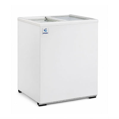 CONGELADOR CRIOTEC CCH-05 | Congelador Horizontal Paletero | 4 Pies cúbicos | 2 Puertas deslizables | Paletería Heladería Tienda de Abarrotes Supermercado Tienda Abarrotes Cocina Restaurante Industrial Comedor Tienda de Conveniencia Cremeria Carniceria Congelar