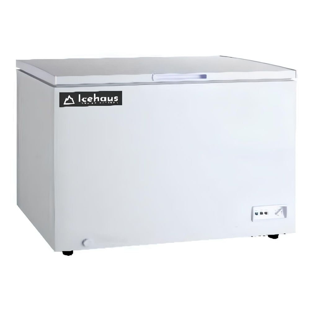 ICEHAUS CTC-16 | Congelador Congelar Alimentos Cremería Industrial | Tapa | 16 Pies Cúbicos | Negocio de Alimentos Abarrotes Comida Congelada Helados Paletas Snacks Latas Bebidas Lácteos