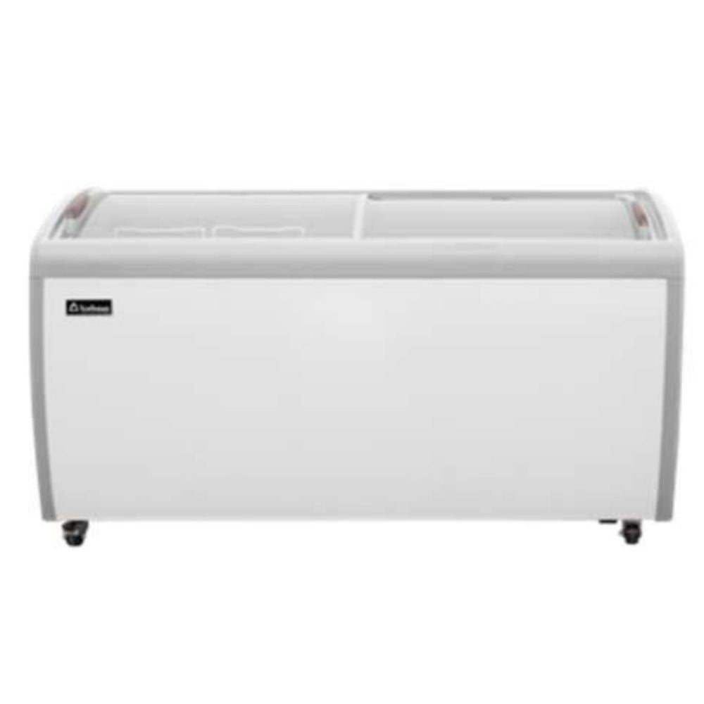 CONGELADOR ICEHAUS CHPC-460 | Congelador Horizontal | 16 Pies Cúbicos | Puerta Cristal | Enfriador y Congelador Combinado | Super Mercado Tienda Negocio Tienda de Conveniencia Departamentales Autoservicio