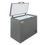 CONGELADOR ICEHAUS CTC-07-G | Congelador Horizontal Gris | 1 Tapa de Cofre | 7 Pies Cúbicos | Pescadería Heladería Carnicería | Congelador Horizontal de Cofre Exhibidor Comercial para Helados Paletas Nieves Acero Inoxidable Supermercado Heladería Paletería Cremería Tienda de Conveniencia