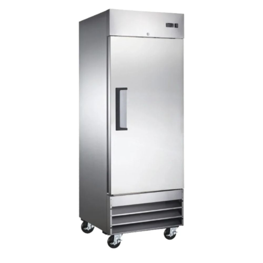 CONGELADOR INTERNATIONAL INT/CV-1PS-AI | Congelador Vertical | 21 Pies Cúbicos | 1 Puerta Solida | Acero Inoxidable | Cocina Industrial Restaurante Supermercado Tienda Abarrotes Cocina Restaurante Industrial Comedor Tienda de Convivencia Cremeria Carniceria Congelar