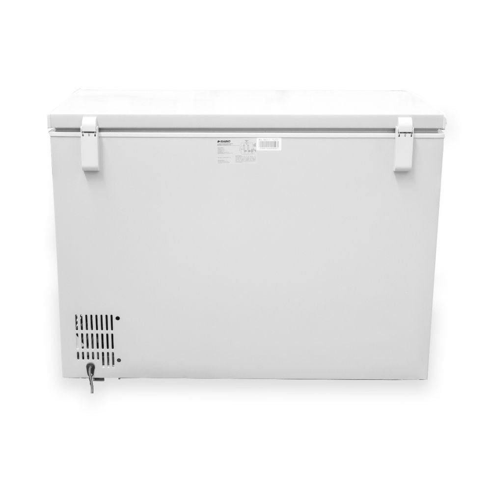 CONGELADOR RHINO CONGECO-7 | Congelador Horizontal | 7 Pies Cúbicos | Carnicería Paletería Super Mercado | Congelador Horizontal de Cofre Exhibidor Comercial para Helados Paletas Nieves Acero Inoxidable Supermercado Heladería Paletería Cremería Tienda de Conveniencia