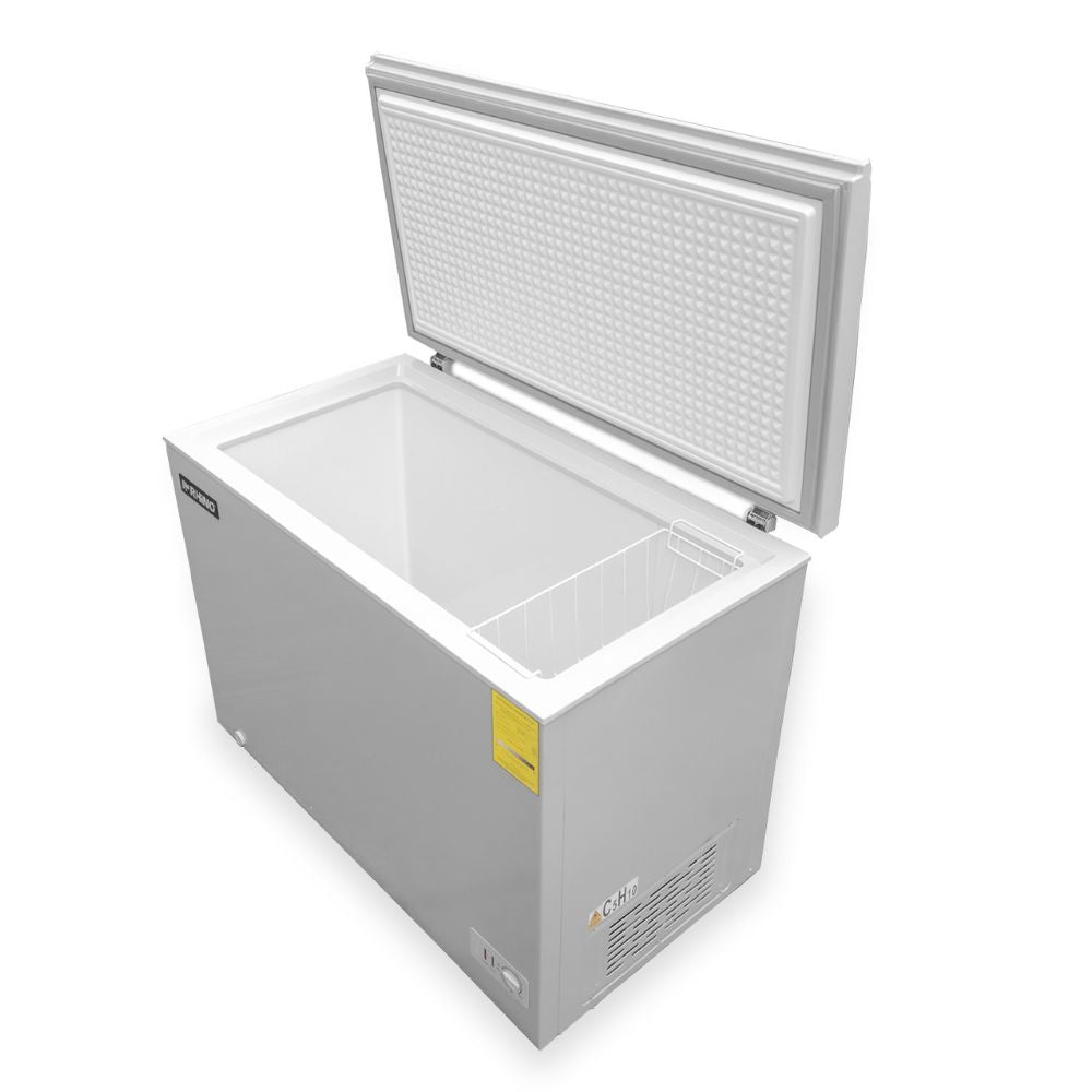 CONGELADOR RHINO CONGECO-7 | Congelador Horizontal | 7 Pies Cúbicos | Carnicería Paletería Super Mercado | Congelador Horizontal de Cofre Exhibidor Comercial para Helados Paletas Nieves Acero Inoxidable Supermercado Heladería Paletería Cremería Tienda de Conveniencia