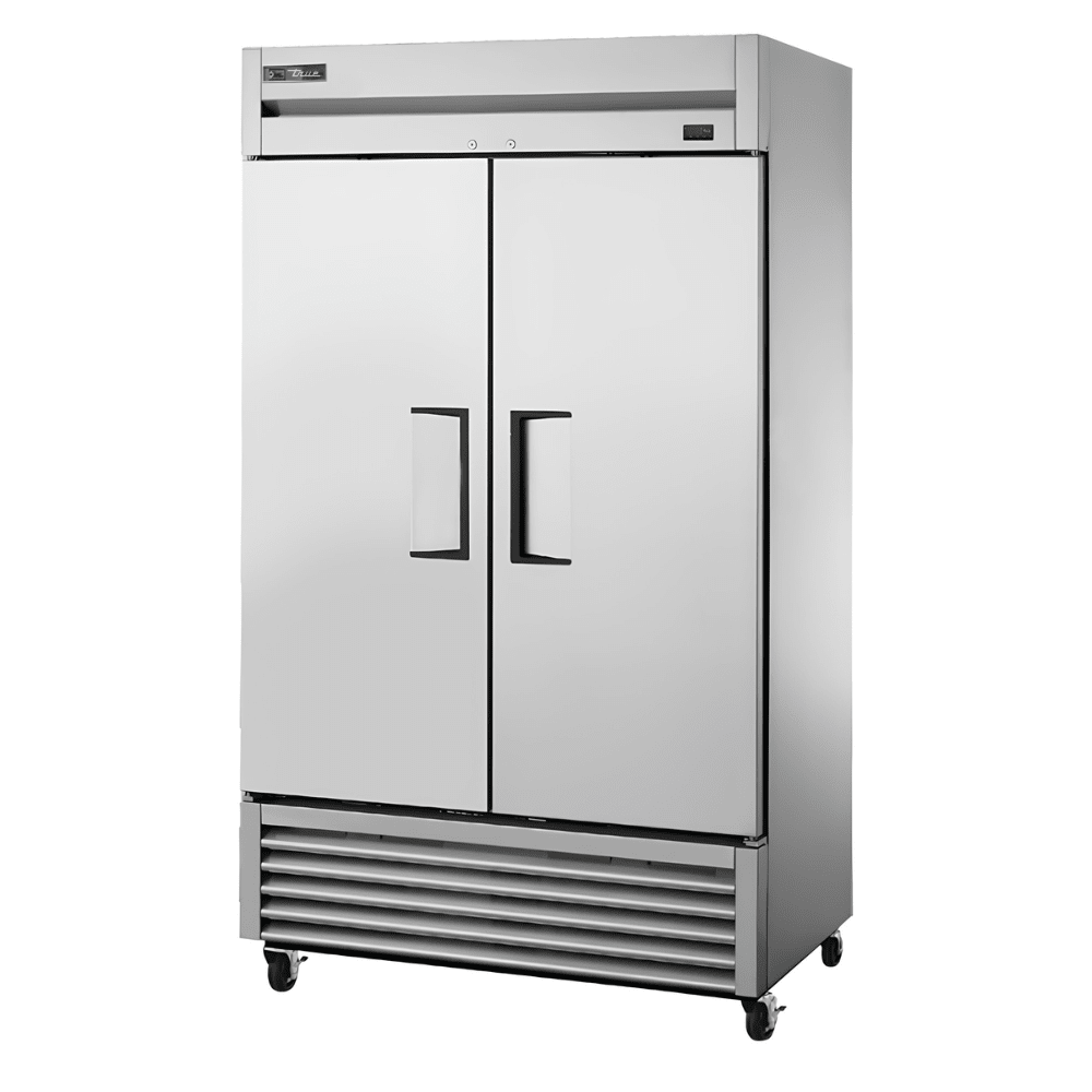CONGELADOR TRUE TS-43F-HC | Congelador Vertical | 2 Puertas Sólidas | 6 Estantes | Restaurante Cocina Industrial | Congelador Vertical Comercial Conservador Exhibidor de 1 2 3 Puertas Acero Inoxidable Restaurante Cocina Industrial Cremería Carnicería Pescadería Hotel Negocio