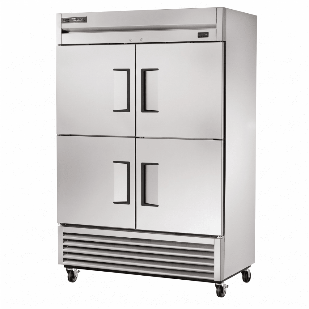 CONGELADOR TRUE TS-49F-4-HC | Congelador Vertical | 4 Puertas | 6 Estantes | Restaurante Cocina Industrial | Congelador Vertical Comercial Conservador Exhibidor de 1 2 3 Puertas Acero Inoxidable Restaurante Cocina Industrial Cremería Carnicería Pescadería Hotel Negocio