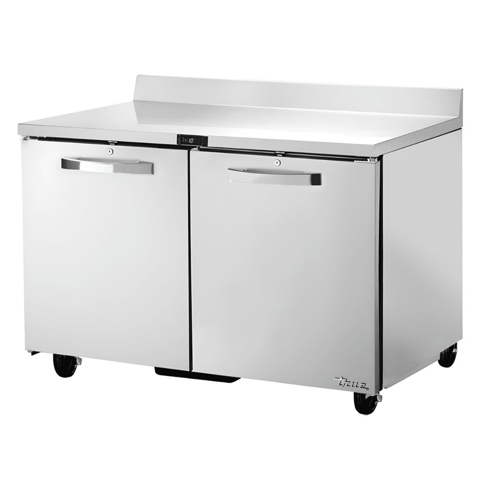 CONGELADOR BAJO MOSTRADOR TRUE TWT-48F-HC~SPEC3 | Congelador | 2 Puertas Solidas | 4 Estantes | Restaurante Bar Cocina Industrial | Mesa de Trabajo Congeladora Congelador Bajo Mostrador Bajo Barra Conservador Acero Inoxidable Restaurante Cafetería Cocina Industrial Bar Cremería Hotel
