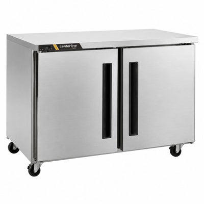 CONGELADOR CENTERLINE CLUC-36F-SD-RR | Congelador Bajo Barra | 2 Puertas Sólidas | 9 Pies Cúbicos | Acero Inoxidable | Restaurante Cafetería Bar | Mesa de Trabajo Congeladora Congelador Bajo Mostrador Bajo Barra Conservador Acero Inoxidable Restaurante Cafetería Cocina Industrial Bar Cremería Hotel.
