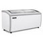 CONGELADOR ICEHAUS CHPC-460 | Congelador Horizontal | 16 Pies Cúbicos | Puerta Cristal | Enfriador y Congelador Combinado | Super Mercado Tienda Negocio | Congelador Horizontal de Cofre Exhibidor Comercial para Helados Paletas Nieves Acero Inoxidable Supermercado Heladería Paletería Cremería Tienda de Conveniencia