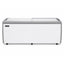 CONGELADOR ICEHAUS CHPC-560 | Congelador Horizontal | 19.5 Pies Cúbicos | Puerta de Cristal | Enfriador y Congelador Combinado | Super Mercado Tienda | Congelador Horizontal de Cofre Exhibidor Comercial para Helados Paletas Nieves Acero Inoxidable Supermercado Heladería Paletería Cremería Tienda de Conveniencia