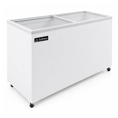 PALETERO ICEHAUS CHPP-200 | Paletero Plano | 6.9 ft3 (196 L) | Paletería Panadería Cremería | Congelador Horizontal de Cofre Exhibidor Comercial para Helados Paletas Nieves Acero Inoxidable Supermercado Heladería Paletería Cremería Tienda de Conveniencia