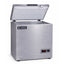 CONGELADOR ICEHAUS CTC-05-G | Congelador Horizontal Gris | 1 Tapa de Cofre | 5 Pies Cúbicos | Pescadería Heladería Cafetería | Congelador Horizontal de Cofre Exhibidor Comercial para Helados Paletas Nieves Acero Inoxidable Supermercado Heladería Paletería Cremería Tienda de Conveniencia