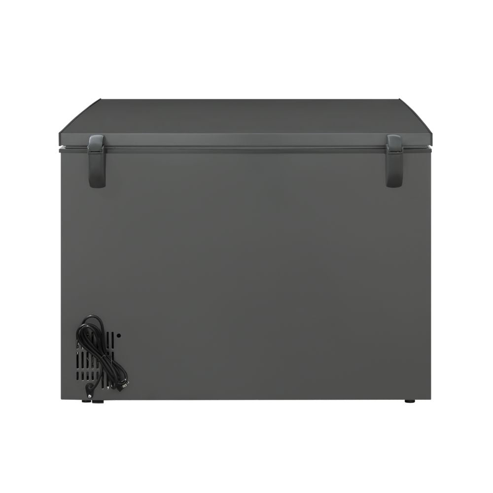CONGELADOR ICEHAUS CTC-10-G | Congelador Horizontal Gris | 1 Tapa de Cofre | 10 Pies Cúbicos | Pescadería Heladería Carnicería | Congelador Horizontal de Cofre Exhibidor Comercial para Helados Paletas Nieves Acero Inoxidable Supermercado Heladería Paletería Cremería Tienda de Conveniencia
