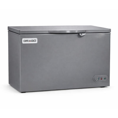CONGELADOR ICEHAUS CTC-16-G | Congelador Horizontal Gris | 1 Tapa de Cofre | 15 Pies Cúbicos | Pescadería Heladería Carnicería Pescaderia Supermercado Tienda Abarrotes Cocina Restaurante Industrial Comedor Tienda de Convivencia Cremeria Carniceria Almacenar Congelar 