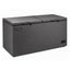 CONGELADOR ICEHAUS CTC-24-G | Congelador Horizontal Gris | 2 Tapas de Cofre | 23 Pies Cúbicos | Pescadería Heladería Carnicería | Congelador Horizontal de Cofre Exhibidor Comercial para Helados Paletas Nieves Acero Inoxidable Supermercado Heladería Paletería Cremería Tienda de Conveniencia