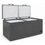 CONGELADOR ICEHAUS CTC-24-G | Congelador Horizontal Gris | 2 Tapas de Cofre | 23 Pies Cúbicos | Pescadería Heladería Carnicería | Congelador Horizontal de Cofre Exhibidor Comercial para Helados Paletas Nieves Acero Inoxidable Supermercado Heladería Paletería Cremería Tienda de Conveniencia