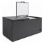 CONGELADOR ICEHAUS CTC-24-G | Congelador Horizontal Gris | 2 Tapas de Cofre | 23 Pies Cúbicos | Pescadería Heladería Carnicería | Congelador Horizontal de Cofre Exhibidor Comercial para Helados Paletas Nieves Acero Inoxidable Supermercado Heladería Paletería Cremería Tienda de Conveniencia