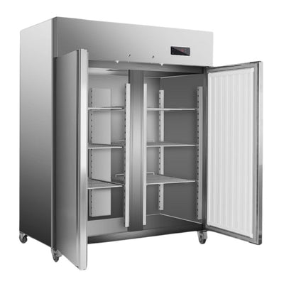 CONGELADOR KEITER KREPPSLAND METRV-24 | Congelador Vertical | 2 Puertas Sólidas Abatible  | 8 Parrillas Panderas | Cocina Industrial Restaurante Hotel