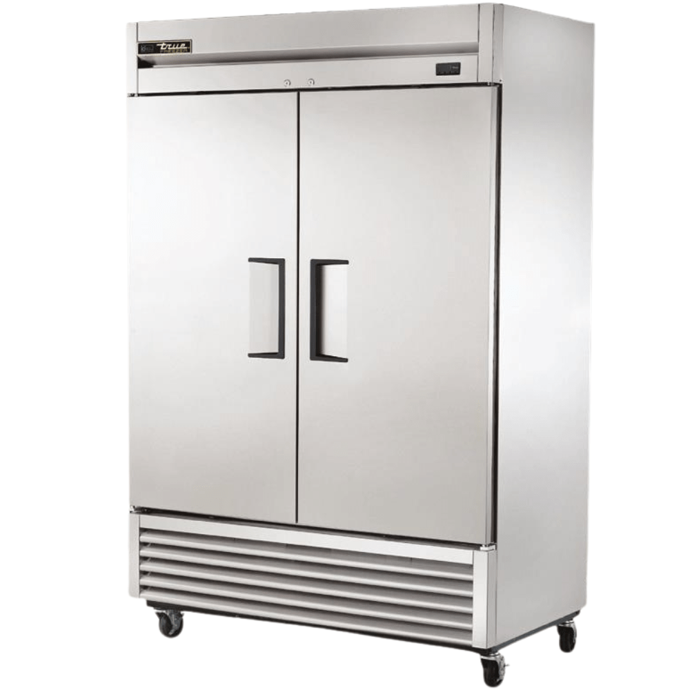 TRUE CONGELADOR T-49F-HC | Hotel Restaurante Cafeteria | Vertical | 2 Solidas | Acero Inoxidable | CongeladoPuertaAceroSolidaCongeladosAlimentosMariscosCarnesNegocioCocinaIndustrialComedorTiendaAutoservicioProfesionalRejillasEstantesUsoRudo
