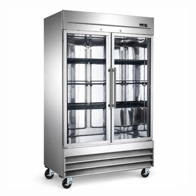 CONSERVADOR CRT ERV472PV 200-001-035 | Conservador Puerta Cristal | 2 Puertas | Restaurantes Cocinas industriales Hoteles Comedores industriales Banqueteras Cafeterías Negocios de alimentos Distribuidores de alimentos