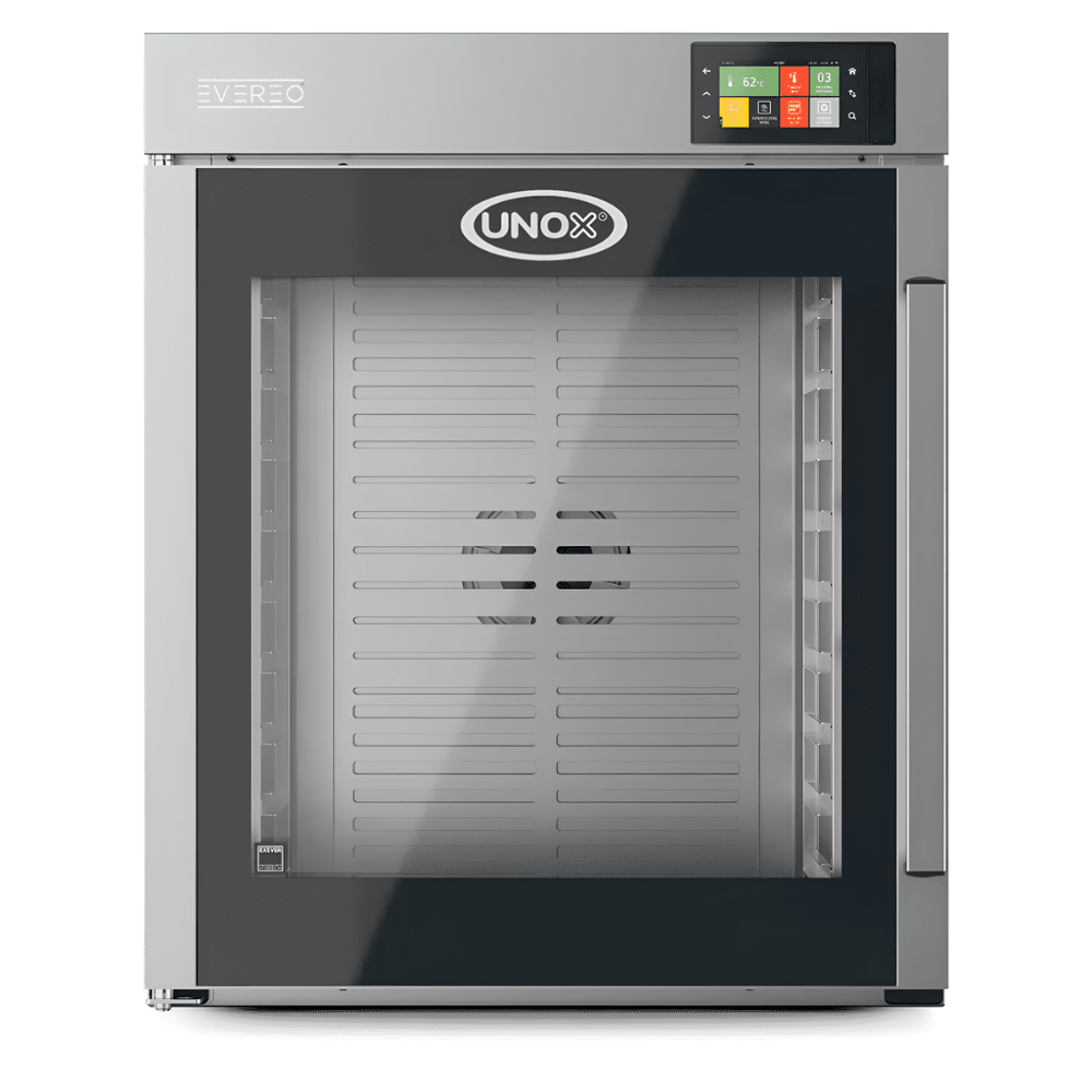 CONSERVADOR UNOX XEEC-1011-EPRS | Conservador de Comida a Temperatura de Servicio | Eléctrico | Restaurante Cafeteria Hotel | Conservador Comercial Refrigerador Conservador de Alimentos Bebidas Acero Inoxidable Restaurante Tienda de Conveniencia Abarrotes Cremería Negocio Autoservicio