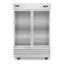 CONGELADOR RHINO CONVECRI-47 | Congelador Vertical | 2 Puertas Cristal | Capacidad 41 Pies Cúbicos | Acero Inoxidable | Restaurante Supermercado Carnicería