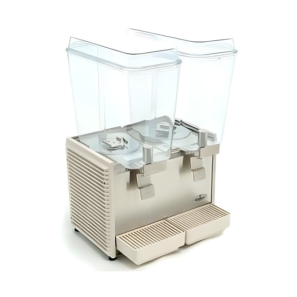 Dispensador de Bebidas Frías 2 Tazones Crathco D25-4 | Acero Inoxidable | Restaurante Cafetería