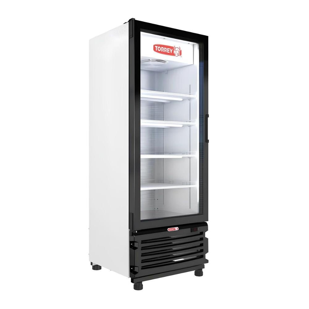 Congelador Torrey TVF16-F1 1027835 | Congelador Vertical | 1 Puerta | 13 Pies Cúbicos | Restaurante Carnicería Supermercados