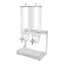 DISPENSADOR DE CEREALES RHINO DISCER-7 | Dispensador de Cereales | Capacidad 7 L | Acero Inoxidable y Policarbonato | Hotel Buffet Cafetería