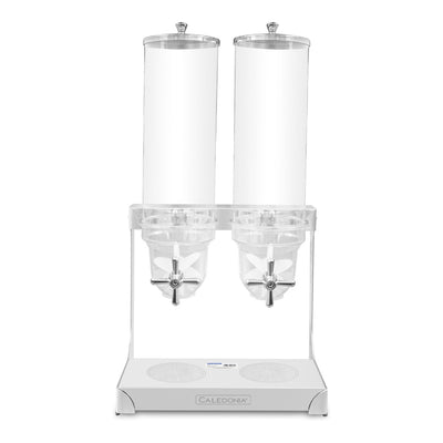 DISPENSADOR DE CEREALES RHINO DISCER-7 | Dispensador de Cereales | Capacidad 7 L | Acero Inoxidable y Policarbonato | Hotel Buffet Cafetería