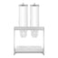 DISPENSADOR DE CEREALES RHINO DISCER-7 | Dispensador de Cereales | Capacidad 7 L | Acero Inoxidable y Policarbonato | Hotel Buffet Cafetería
