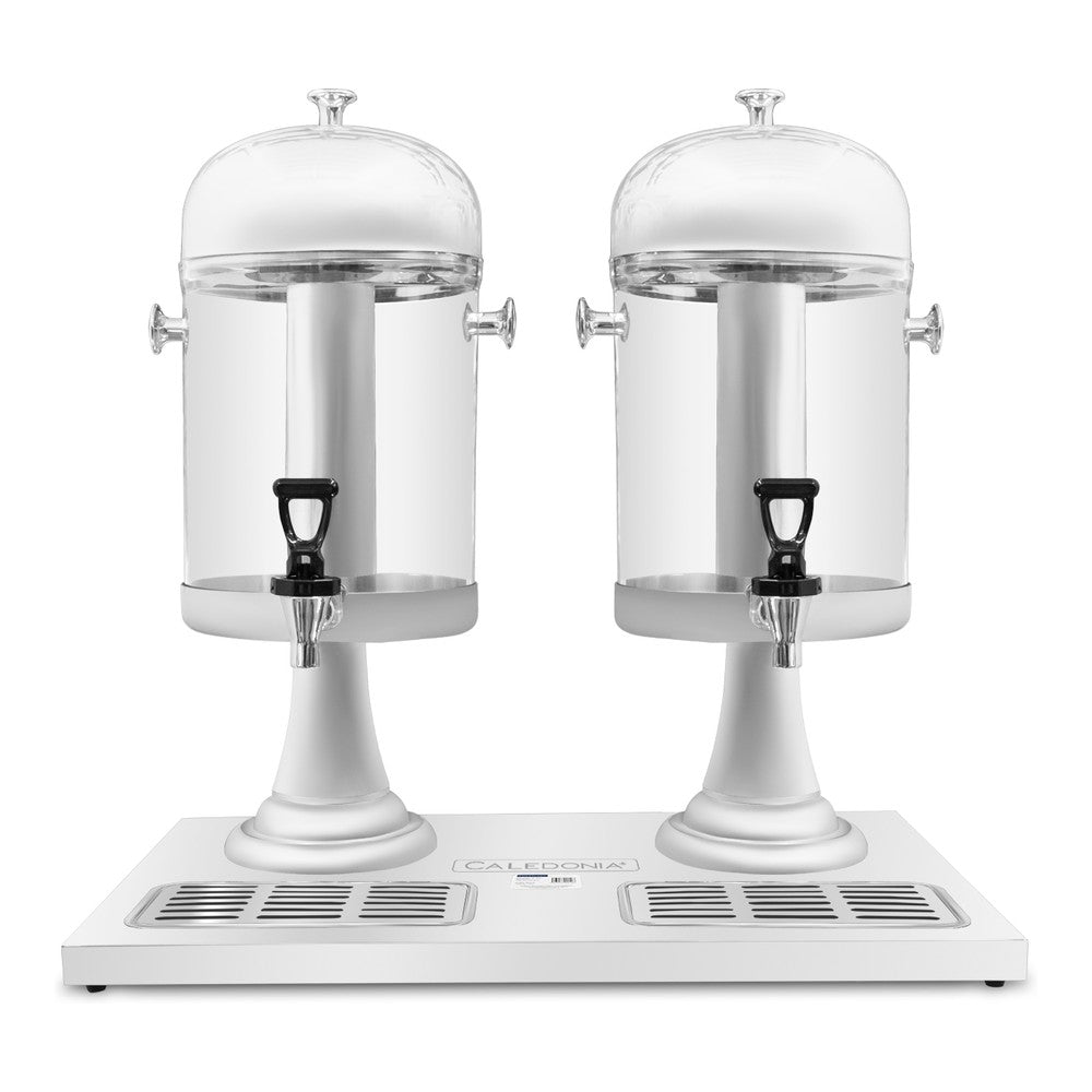 DISPENSADOR DE BEBIDAS RHINO DISJU-16 | Dispensador Cilíndrico de Bebidas | Capacidad 15 L | Tubo Central para Hielo | Buffet Hotel Restaurante